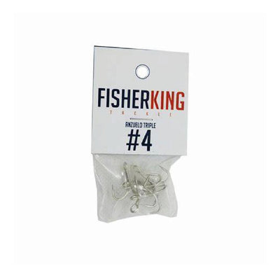 ANZUELO TRIPLE FISHERKING REFORZADO - 80178