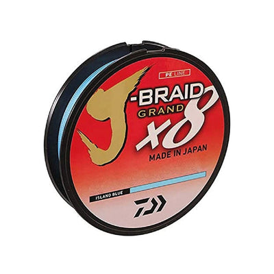 LINEA TRENZADA DAIWA J - BRAID X8 GRAND ISLAN BLUE - 15281